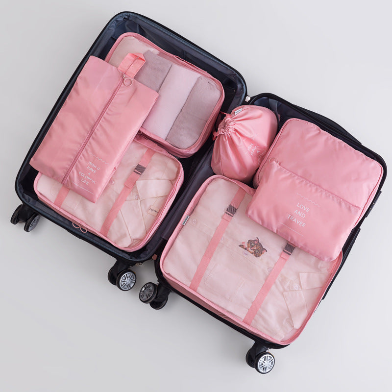 🎀 Title: 8-Piece Travel Packing Cube Set – Organised Elegance in Various Colours 🎀