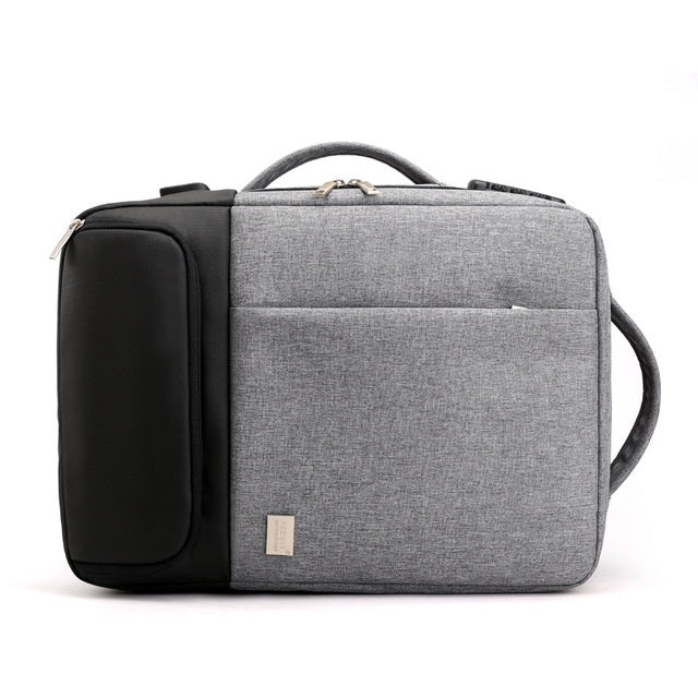 🎒 UrbanTech Multi-Compartment Laptop Backpack – Grey, Black & Blue Options