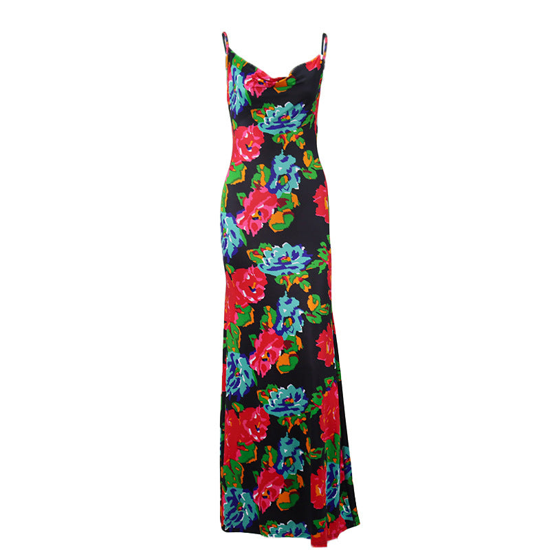 🌊 Coastal Mirage Bodycon Maxi Dress – Available in Various Colours