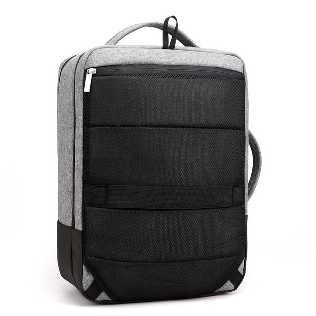 🎒 UrbanTech Multi-Compartment Laptop Backpack – Grey, Black & Blue Options