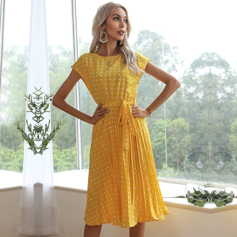 🌼 Classic Polka Dot Summer Dress – Various Colours