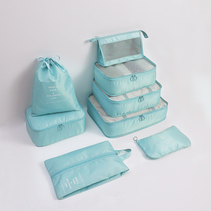 🎀 Title: 8-Piece Travel Packing Cube Set – Organised Elegance in Various Colours 🎀
