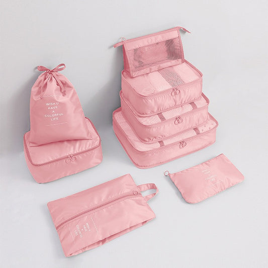 🎀 Title: 8-Piece Travel Packing Cube Set – Organised Elegance in Various Colours 🎀