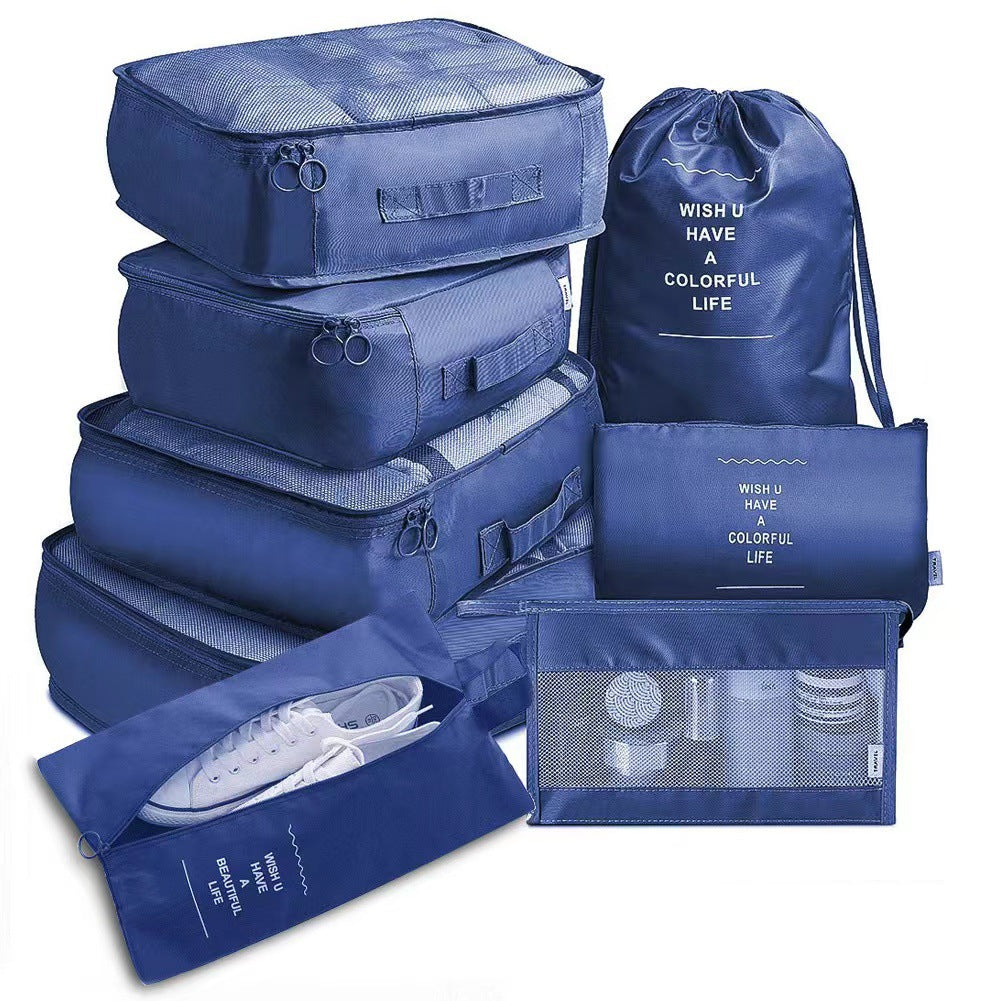 🎀 Title: 8-Piece Travel Packing Cube Set – Organised Elegance in Various Colours 🎀