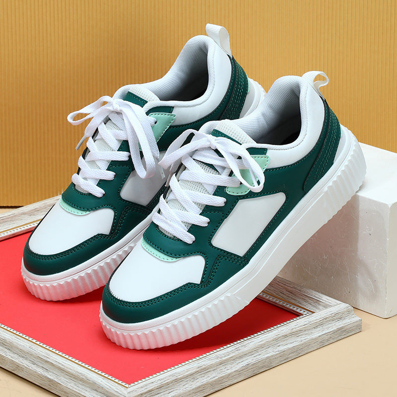 Vibrant Colour Block Platform Sneakers for Women – Bold Street Style Trainers in Various Colours  And here’s the updated description with that title in mind: